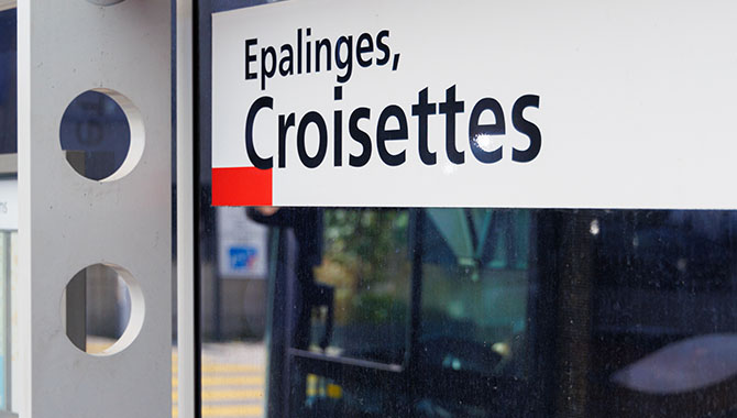 Arrêt de bus des Croisettes